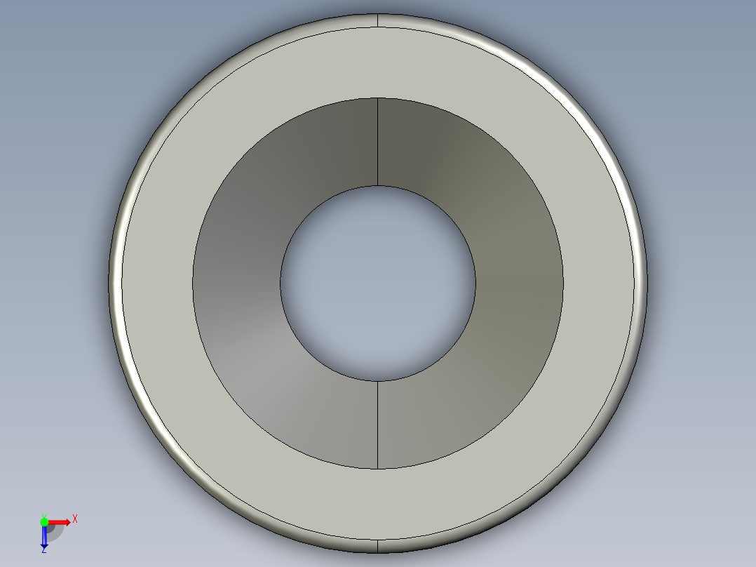 磁铁NHXCC8-3俯视图