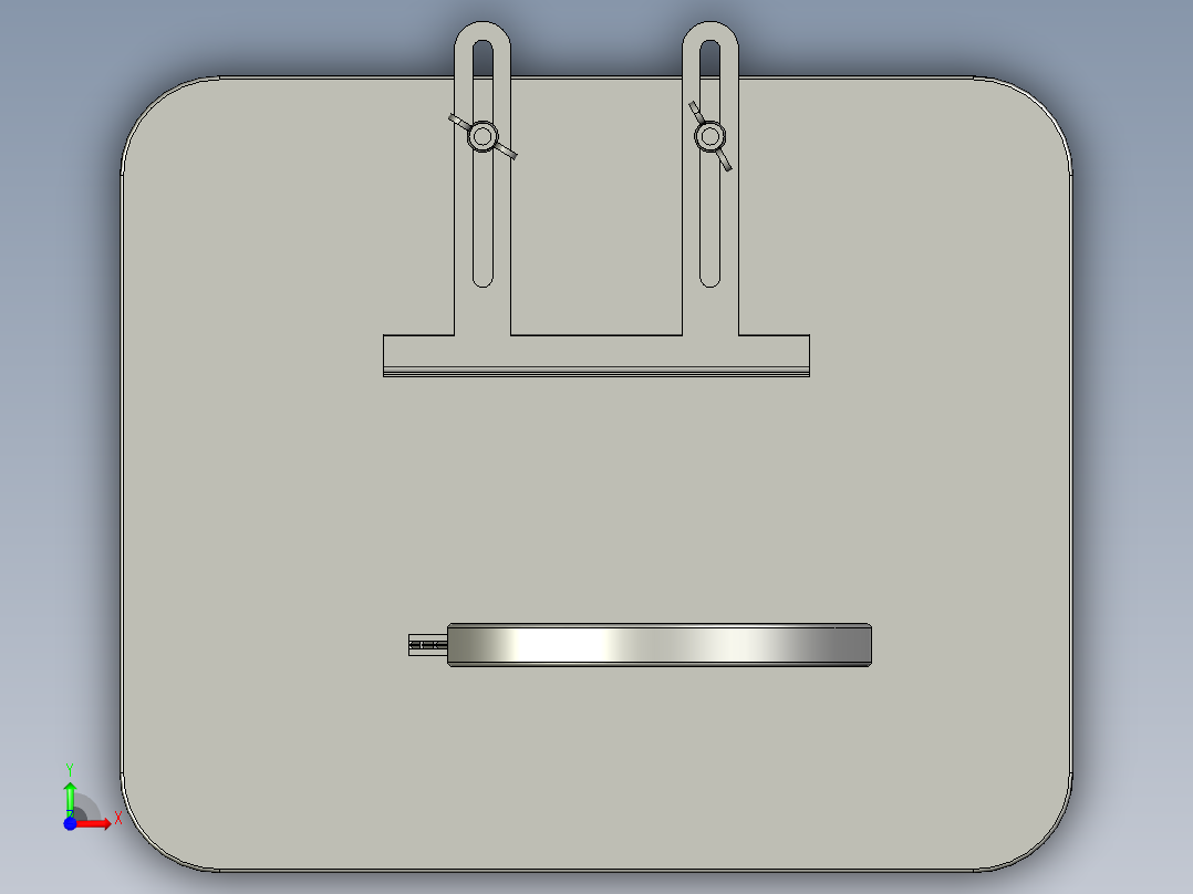 木工台锯前视图