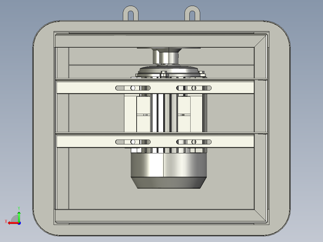 木工台锯后视图