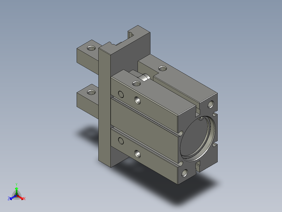 烧水壶盖自动检测设备设计-HFZ32_CL正等轴测图