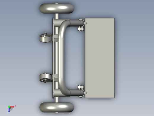手拉车俯视缩略图
