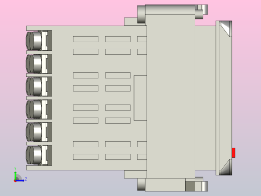 自动温度控制器欧姆龙E5CC TRX3A5Mr左视缩略图