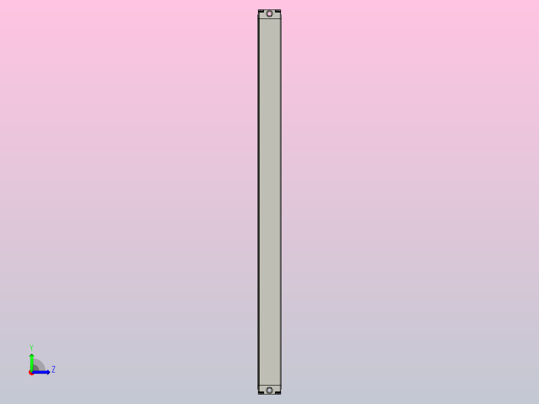 XTD2220安全光栅左视图