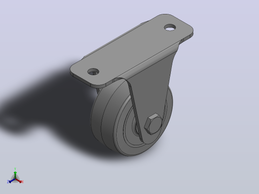 butterfly_valve_pneumatic_actuation_da_d_63_-_75蝶阀正等轴测缩略图