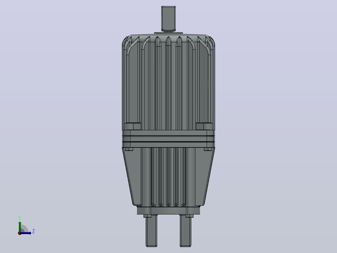 电力液压推动器MYT2-50／6 W.UL.DL.C.H.S左视图