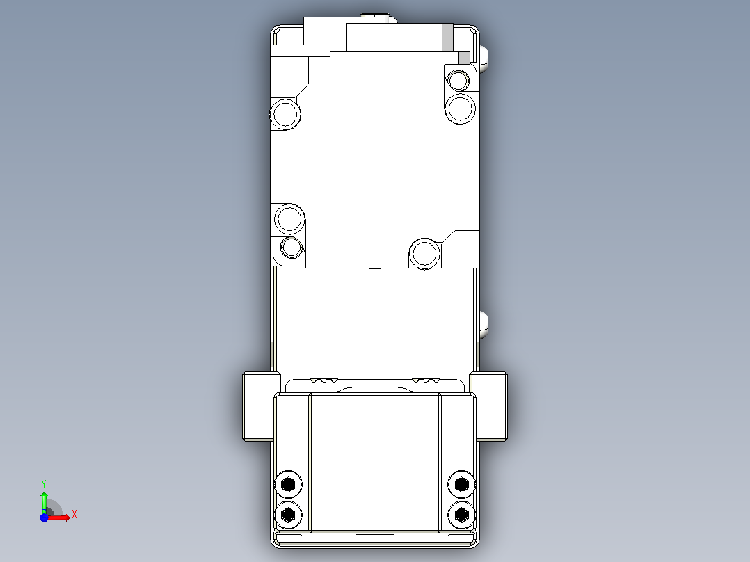 钢基模组TPA-KNR-4002C-200A1-MU-H1前视图
