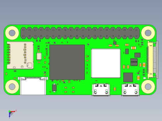 乌藨子pi zero 2 w，带40针公接头12俯视缩略图