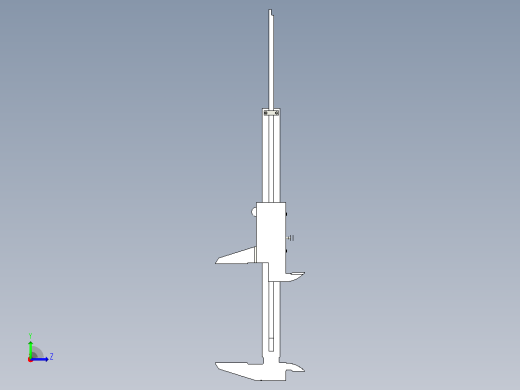 各种系列卡尺模型 (15)左视缩略图
