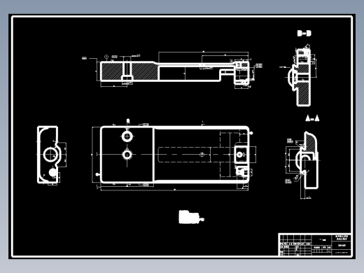 机械毕业设计-0055-工艺夹具-车床小刀架机械加工工艺及镗孔的夹具设计