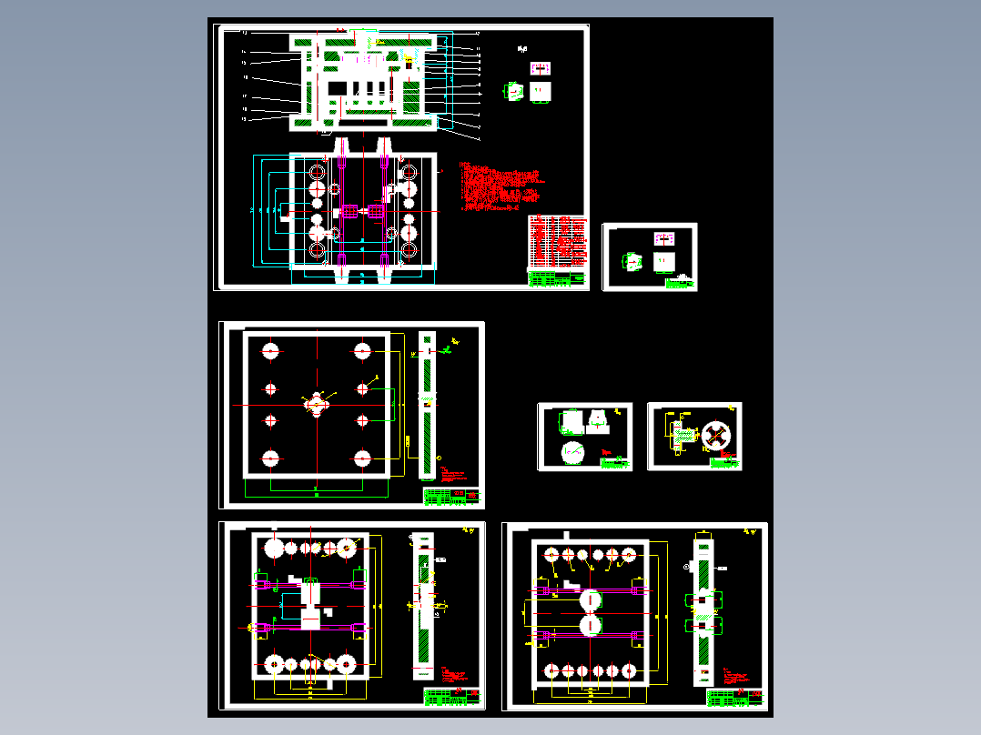 塑料壳体注塑模具设计2腔