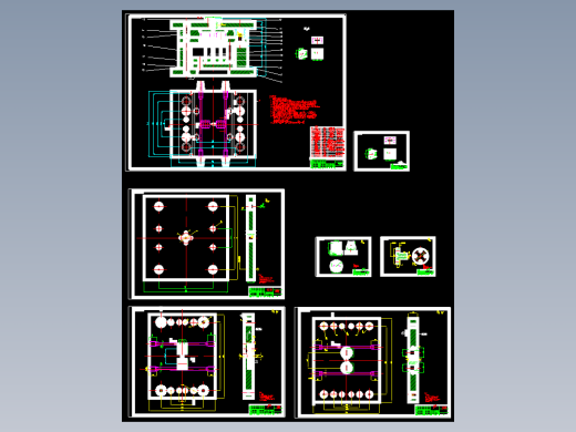 塑料壳体注塑模具设计2腔
