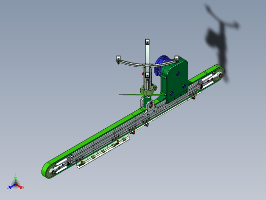 迷你输送机3D模型