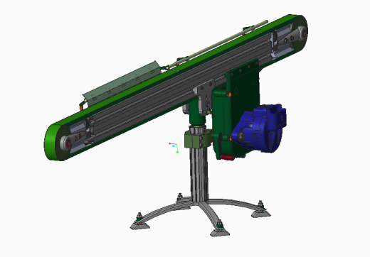 迷你输送机3D模型缩略图