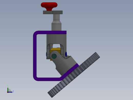 实例32——练习题（万向轴）左视缩略图
