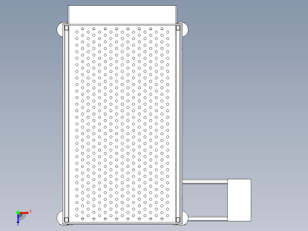 种子过滤器俯视图