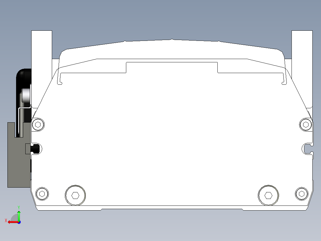 Toyo东佑达直线模组-ETB17M-L40-1500-L-P40-C4后视图