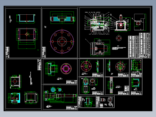 CK6130车削中心动力转塔刀架设计