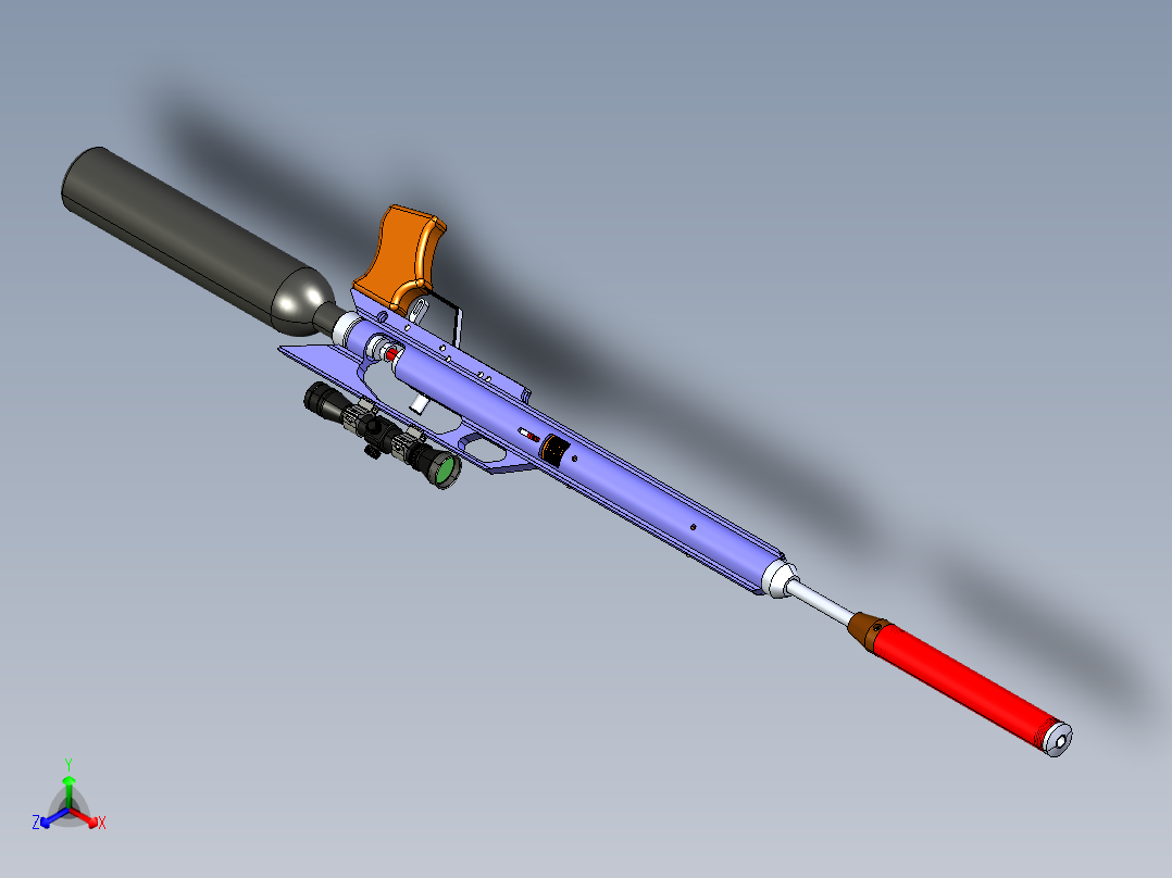 PCP-后握正等轴测图