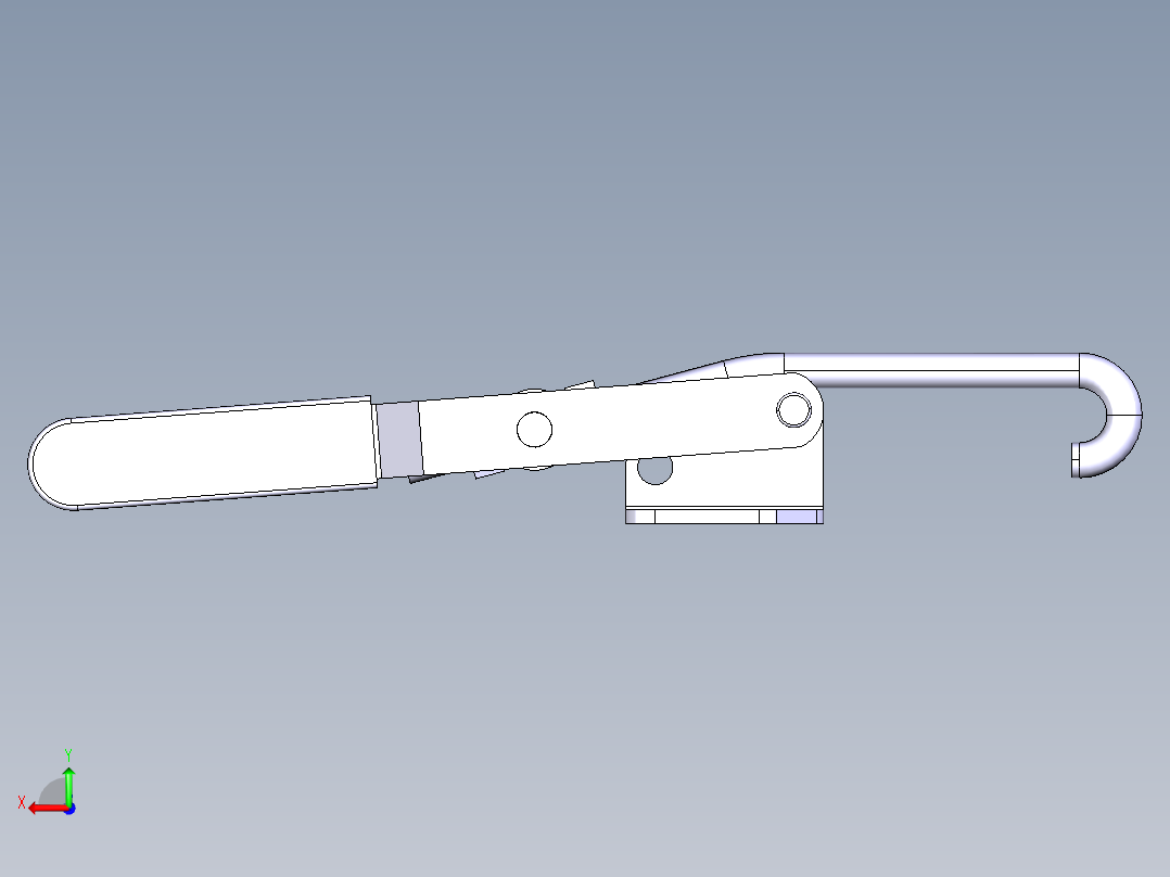 德克斯TUNKERS气缸数模T3-51_TUENKERS后视图