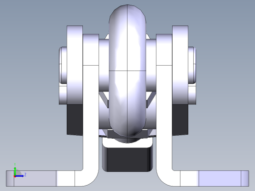 德克斯TUNKERS气缸数模T3-51_TUENKERS左视缩略图
