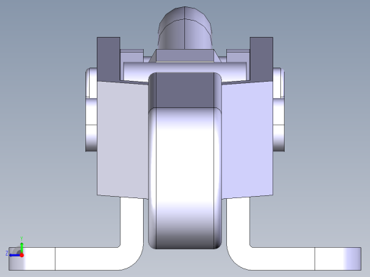 德克斯TUNKERS气缸数模T3-51_TUENKERS右视缩略图