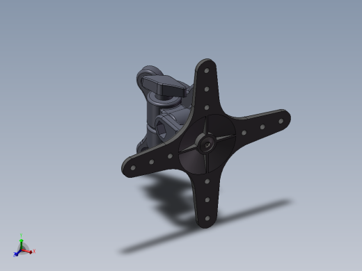 显示器万向支撑主视缩略图