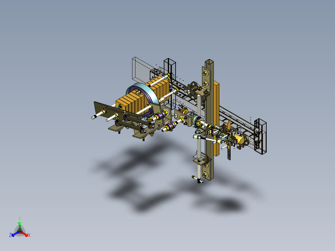 手持式磨床逆向工程3D模型图纸 UG设计 附X_T正等轴测图