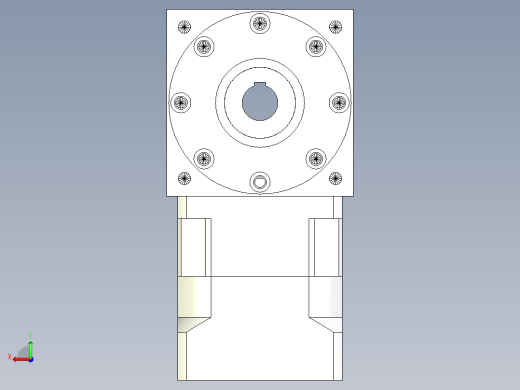 换向器PW210双孔 PLX180-L1 35-114.3-200-M12.stp后视缩略图
