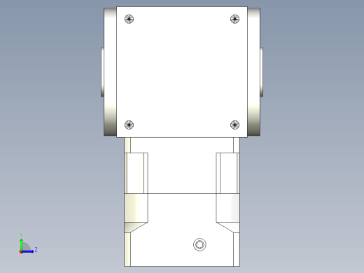 换向器PW210双孔 PLX180-L1 35-114.3-200-M12.stp左视缩略图