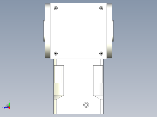 换向器PW210双孔 PLX180-L1 35-114.3-200-M12.stp右视缩略图