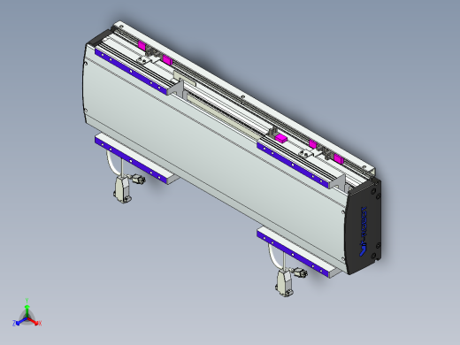 威洛博VL系列3d模型模组2VL17E2Y-S200正等轴测缩略图