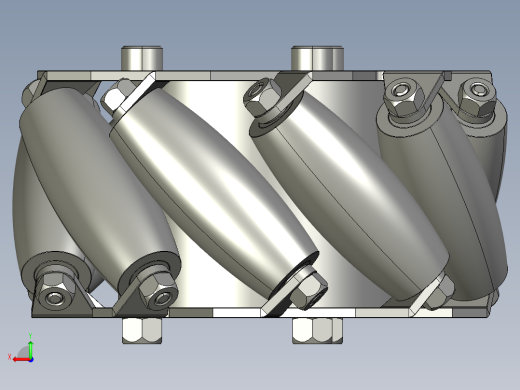 9辊子麦克纳姆轮后视缩略图