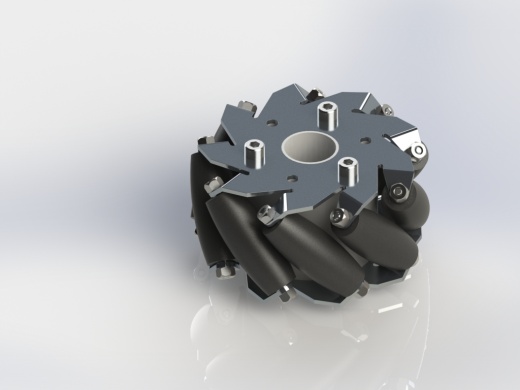 9辊子麦克纳姆轮缩略图