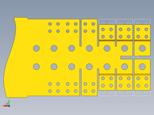 Z形零件级进模（CAD图+UG三维）后视缩略图