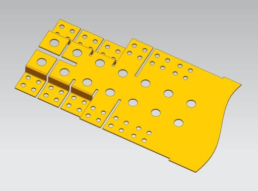 Z形零件级进模（CAD图+UG三维）缩略图