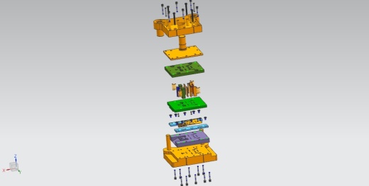 Z形零件级进模（CAD图+UG三维）缩略图