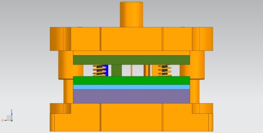 Z形零件级进模（CAD图+UG三维）缩略图