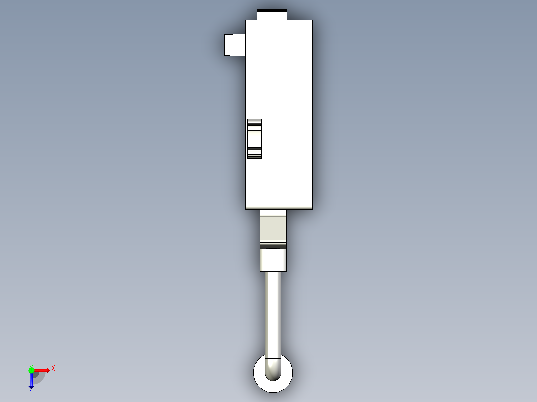 基恩士KV-EB1S_kc图纸模型俯视图