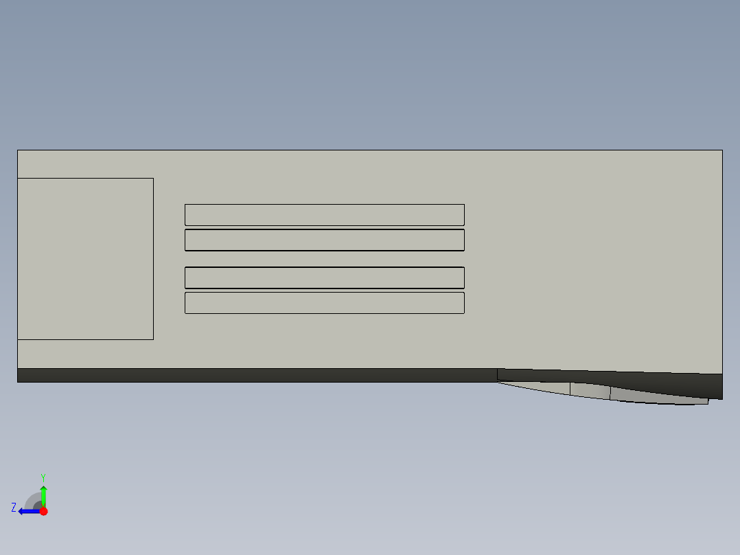 基恩士ML-G9311_9321_kc图纸模型右视图