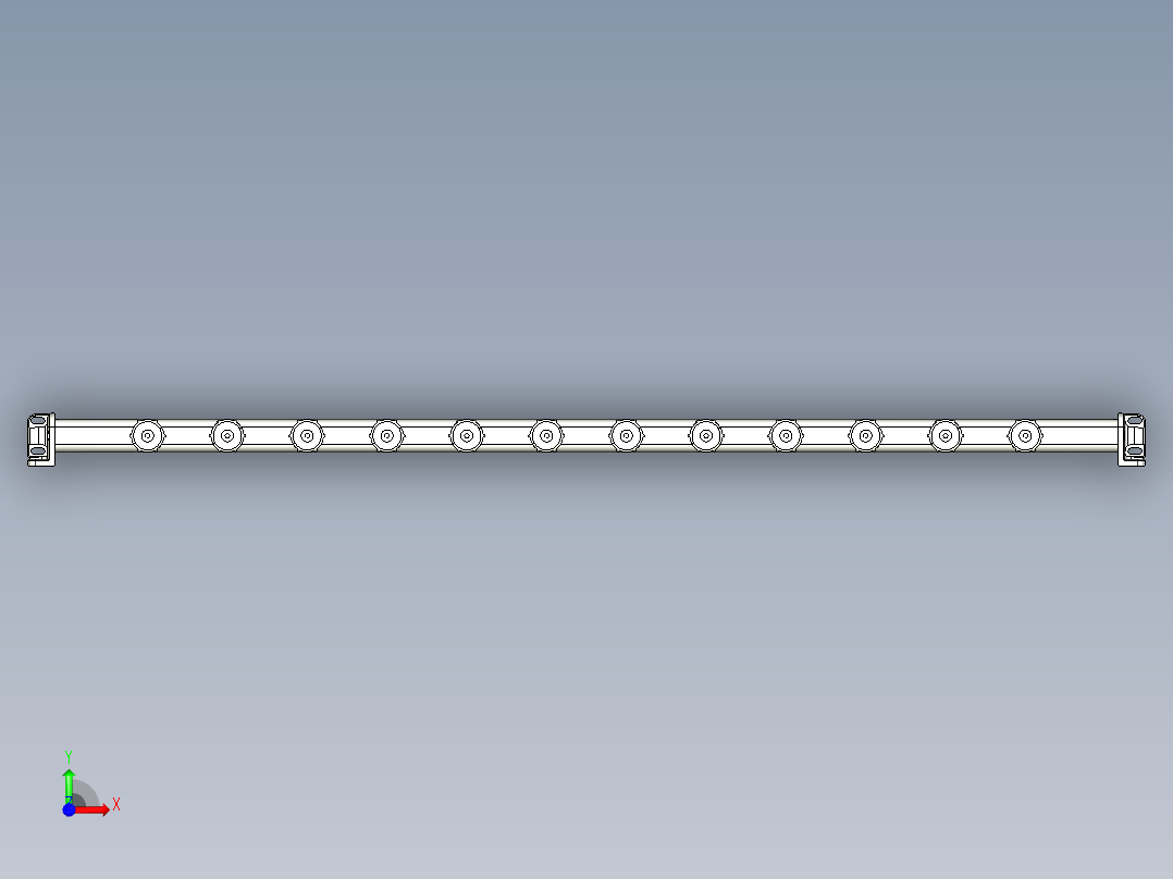 基恩士SJ-H084A_kc图纸模型前视图