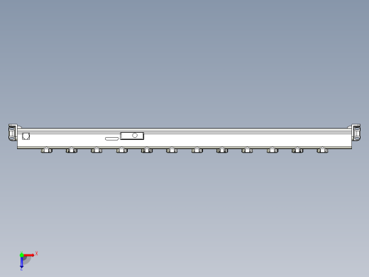 基恩士SJ-H084A_kc图纸模型俯视缩略图
