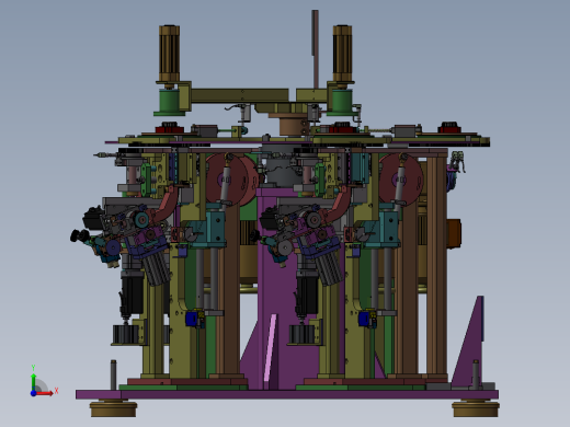 槽格机总成前视缩略图