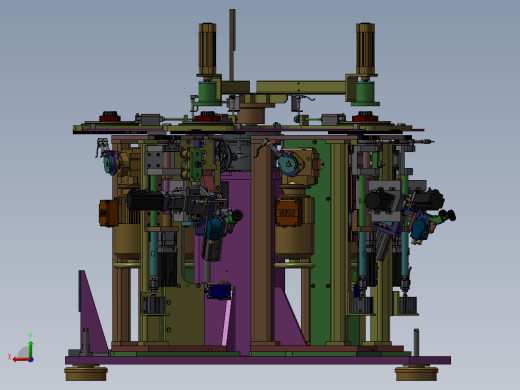 槽格机总成后视缩略图