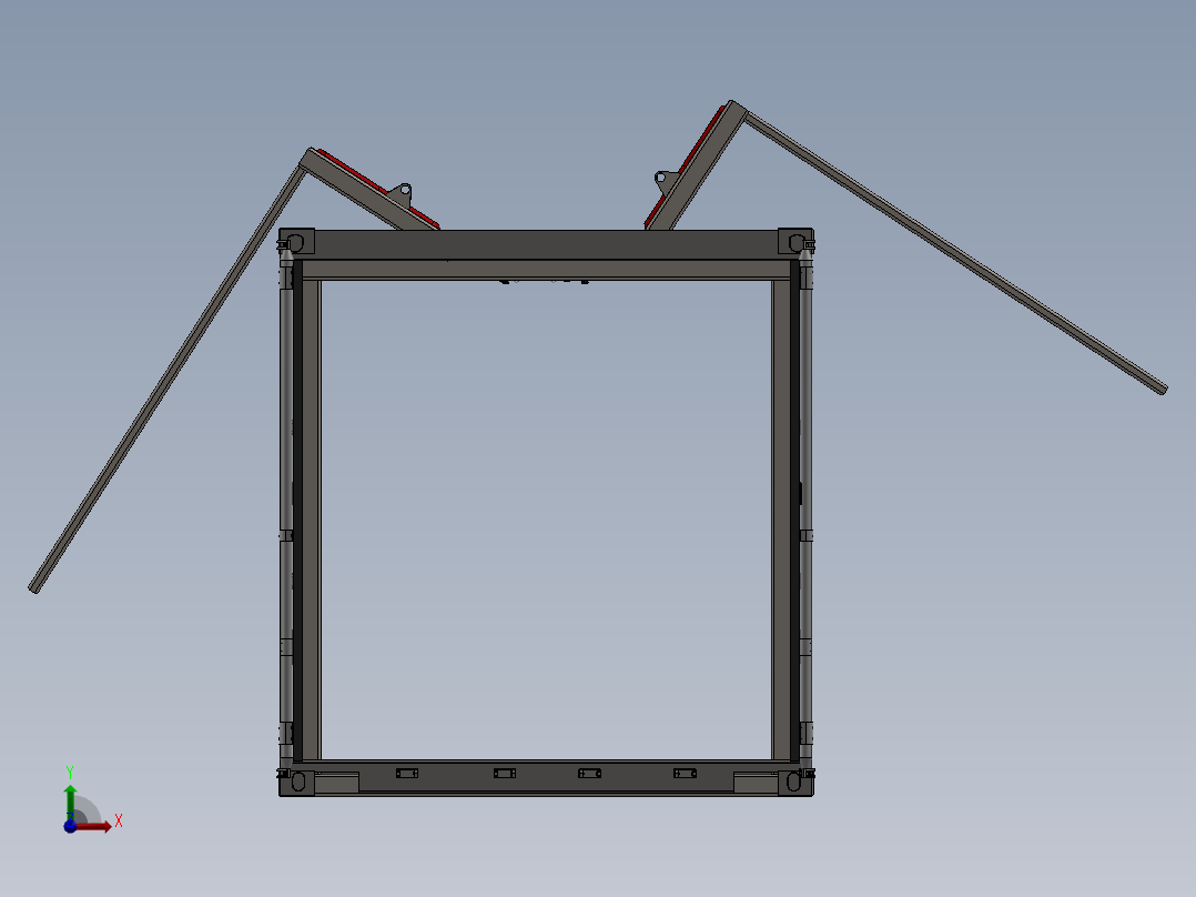 集装箱20英寸sw22版overall-assembly-donot change前视图