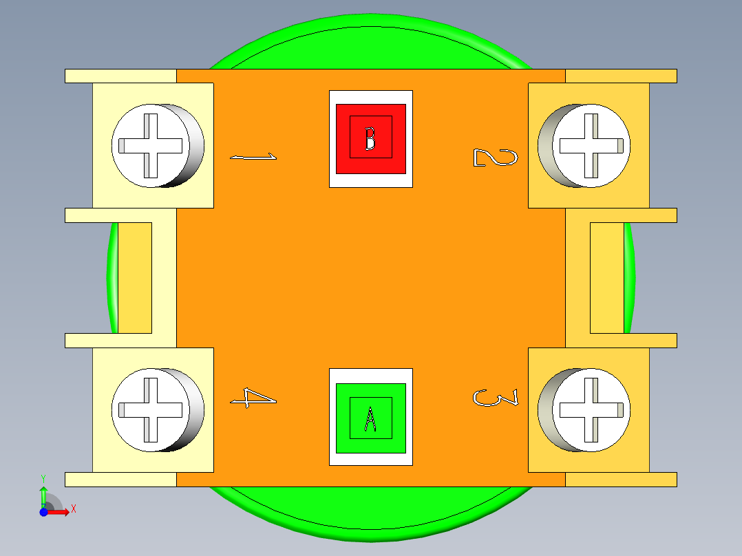 德力西电气LAY7-11MZS 绿前视图