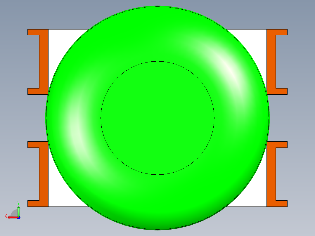 德力西电气LAY7-11MZS 绿后视图