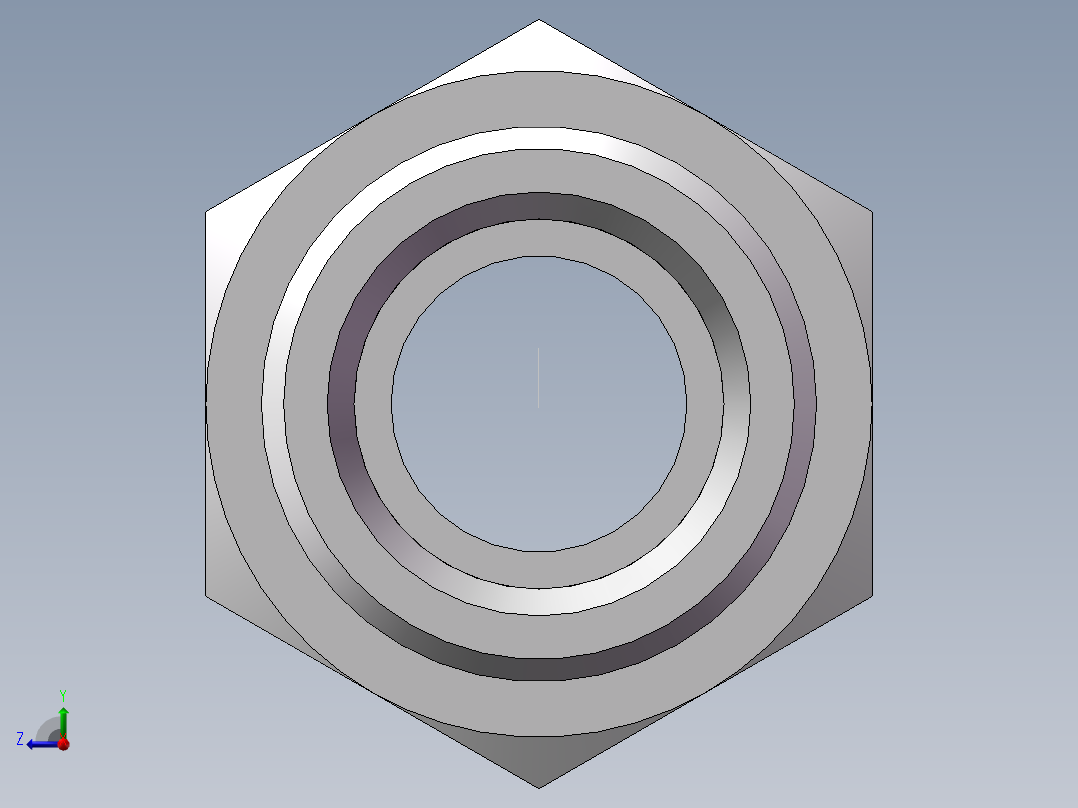 直通内螺纹接头、5DB-30-12右视图