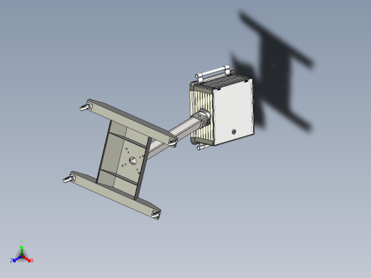 独有移动式触摸屏操作控制箱