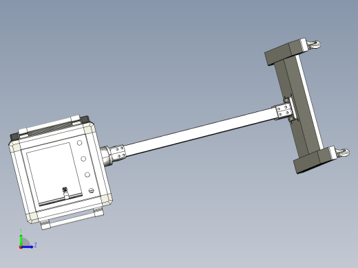 独有移动式触摸屏操作控制箱左视缩略图