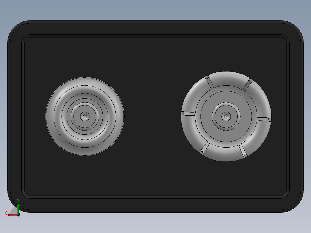 电池仓、电池(38)后视图